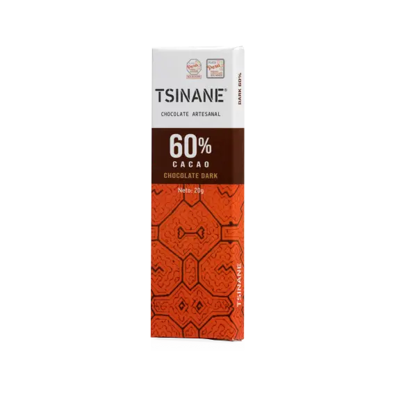 Chocolate Dark 60% – 20g – TSINANE