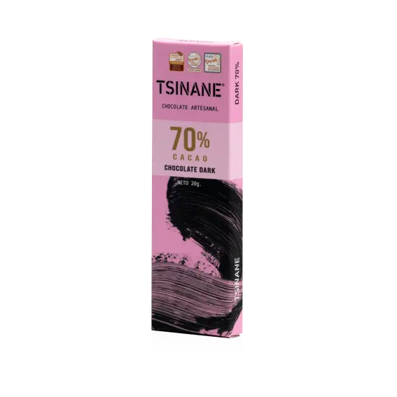 Chocolate Dark 70% – 20g – TSINANE – Variedad Bellavista