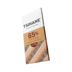 Chocolate con leche 65% - 50g - Tsinane